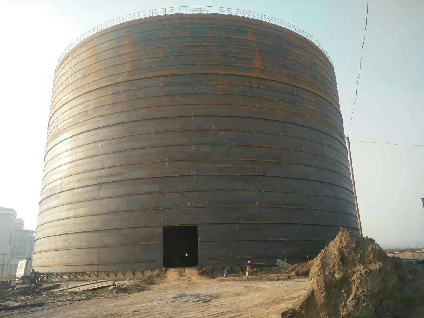 旌阳承建大型钢板库的好处及原理